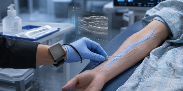 Clínicos latinos buscan cambiar el estándar del acceso vascular a nivel global con tecnología vestible basada en ultrasonido