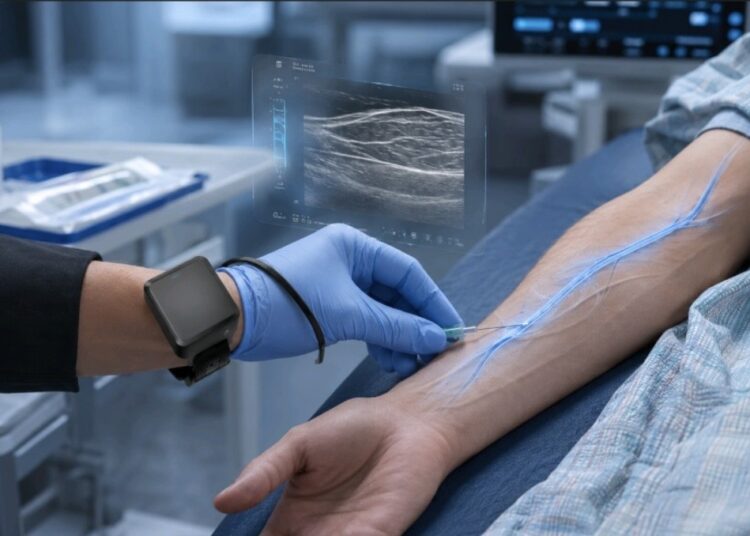 Clínicos latinos buscan cambiar el estándar del acceso vascular a nivel global con tecnología vestible basada en ultrasonido