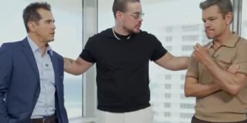 Marko grabó promoción para la película “La Odisea” Junto a los actores Matt Damon y John Leguizamo