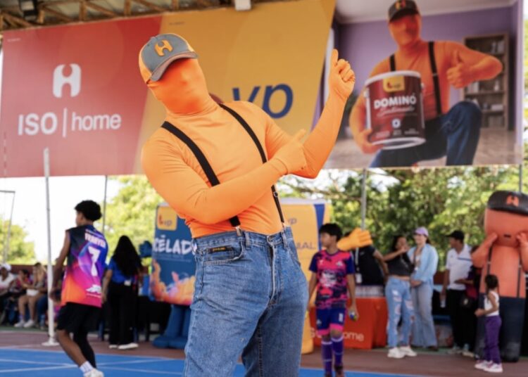 ISO Home y Venezolana de Pinturas rehabilitaron cuarta cancha deportiva en Ciudad Alianza, Guacara