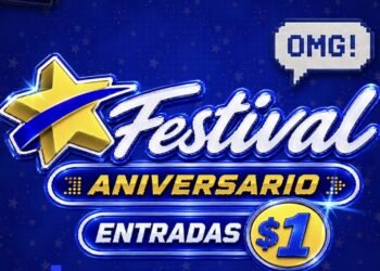 Cinex pone la fiesta en la pantalla grande: entradas a $1 por su mes aniversario