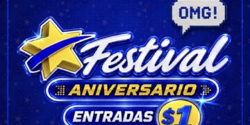 Cinex pone la fiesta en la pantalla grande: entradas a $1 por su mes aniversario