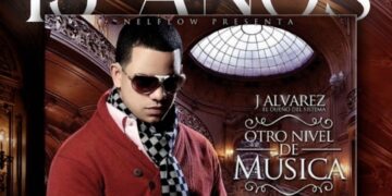 J ALVAREZ CELEBRA 15 AÑOS DE «OTRO NIVEL DE MÚSICA», EL ÁLBUM QUE REVOLUCIONÓ SU CARRERA Y SUPERA LOS 1.3 MIL MILLONES DE STREAMS