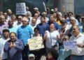 Ciudadanos protestaron en Caracas en rechazo al viaje de Delcy Rodríguez a la ONU: «No nos representa»